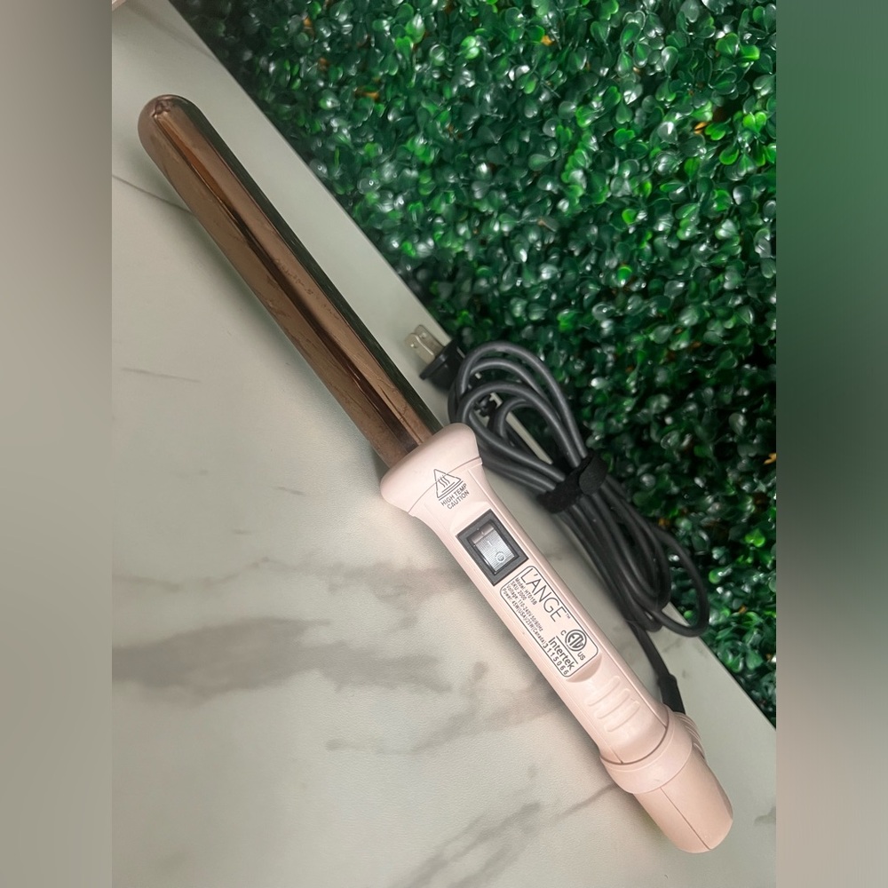 L'ange Pink Curling Wand 1 1/4" Swivel Cord Hair Tools - Picture 4 of 6